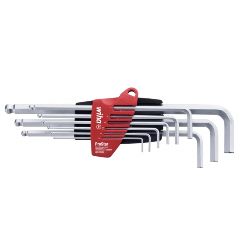Set chei imbus hexagonale, 9 piese - Wiha 07192