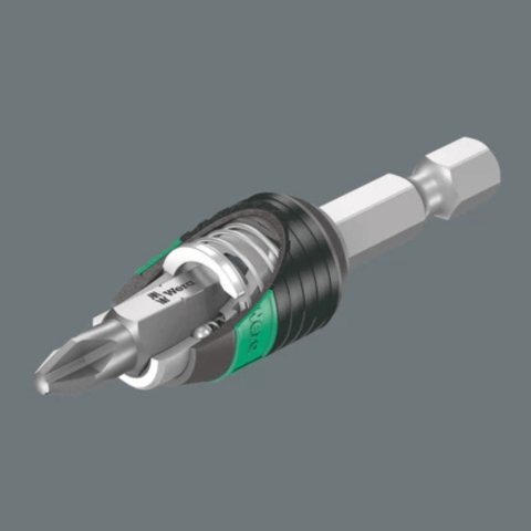 Set de scule Kraftform Kompakt 100, 52 piese, cu maner Rapidaptor, Wera 05057460001 [4]
