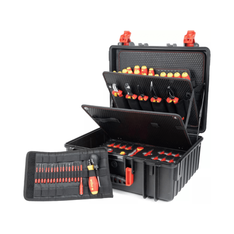 Truse de Scule - Set scule izolate VDE, 81 piese, XL Mechatronic, WIHA 47249
