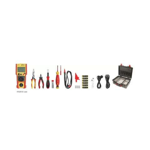 Set tester automat siguranta unelte electrice multifunctional, Kit complet, Wiha PAT ONE 47220 [4]