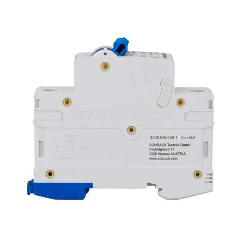 Intrerupator automat modular (MCB) AMPARO, 6kA, B 6A, 1 pol, SCHRACK AM618106 [2]
