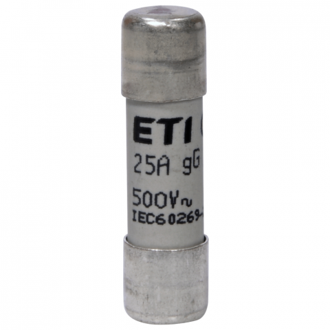 Sigurante Fuzibile - Siguranta cilindrica 10x38 gG 25A/500V ETI 002651021