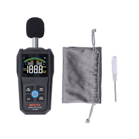 Sonometru digital 30-130dB, LCD, Ponderare A/C, MESTEK SL720C [2]