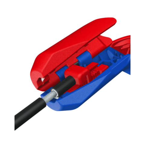 Unealta universala dezizolare cabluri fotovoltaice, Knipex ErgoStrip PV 16 95 03 SB [3]