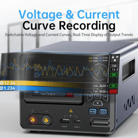 Sursa de laborator programabila, 0–36V/0–8A, 0-285W, FNIRSI IPS3608 [3]