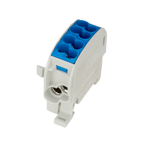 Clema de derivatie Izolata, Cu-Al, 1pol, 25mm, albastru, SCHRACK IKA26120-X-3 [2]