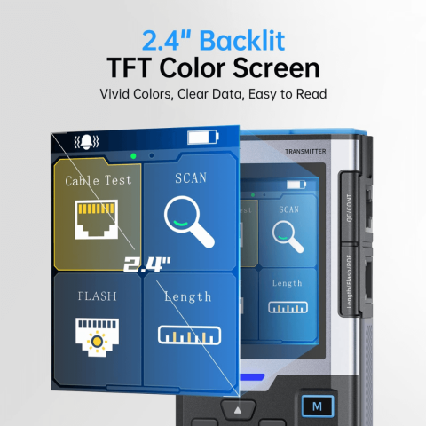 Tester multifunctional pentru cabluri de retea FNIRSI LPM-10A [1]