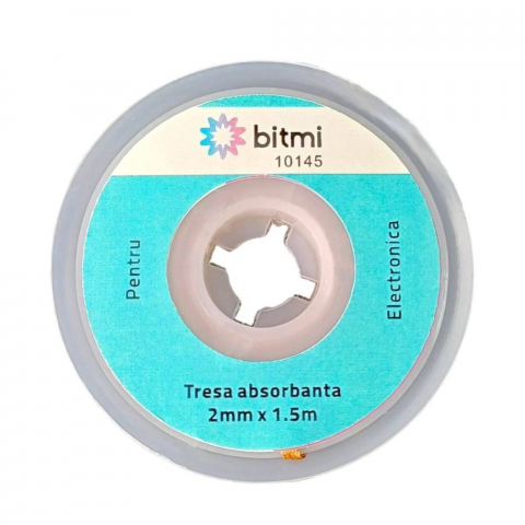 Tresa absorbanta pentru extractia fludorului, 2mm, 1.5m, Bitmi 10145
