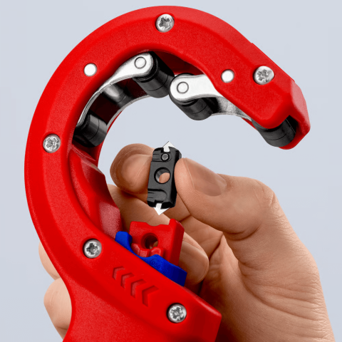 Unealta de taiat tevi din plastic cu pereti grosi DP50 KNIPEX 90 23 02 BK [1]