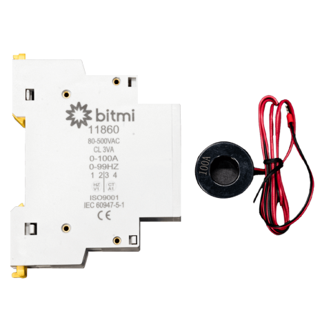 Voltmetru digital monofazic 80V-500V AC, Bitmi 11860 [1]