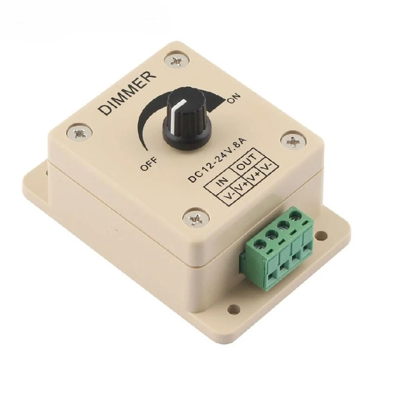 Dimmer reglabil 12V-24V,  pentru banda LED