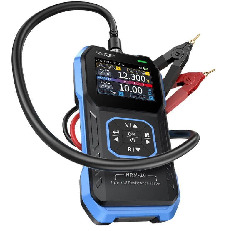 Tester baterii si acumulatori, 0-100V, 0.1m     ,       200     FNIRSI HRM-10