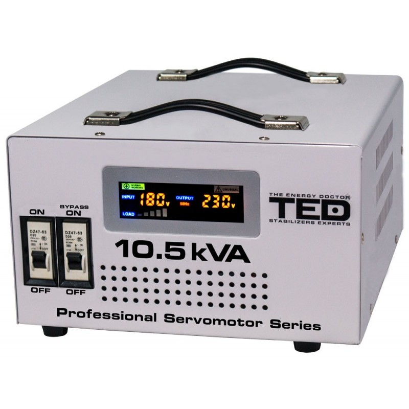 Stabilizator de tensiune TED tip SVC 10500VA