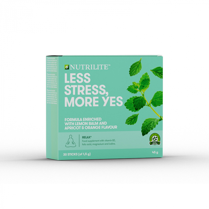Supliment alimentar Amway NUTRILITE Less Stress, More Yes – Mai putin stres, mai mult progres 45 g, 30 pliculete [2]