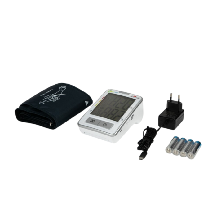 Tensiometru digital automat VitalMed Standard BP126A, memorare 2 utilizatori, tehnologia MAC, indicator de aritmii si clasificarea tensiunii, manseta 22 - 42 cm [2]