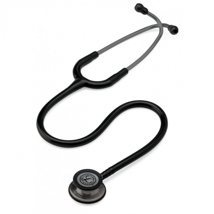 Stetoscop 3M Littmann Classic III 5811, utilizare adulti si copii, Negru Smoke [2]