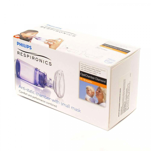 Camera de inhalare Optichamber Diamond, Philips Respironics, cu masca 0-18 luni [2]