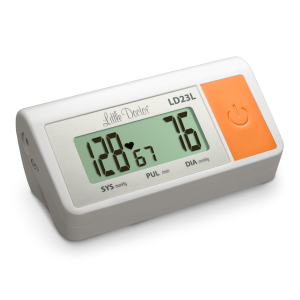 Tensiometru electronic de brat Little Doctor LD 23L, manseta 32-43 cm, adaptor priza inclus, Alb [2]