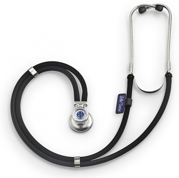 Stetoscop Little Doctor LD Special, 2 tuburi, lungime tub 72cm, Negru/Inox [1]