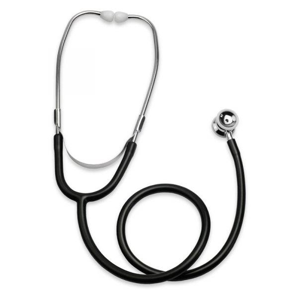 Stetoscop neonatal Little Doctor LD Prof III, stetoscop metalic utilizabil pe ambele parti, diafragma mica, Negru/Inox [3]