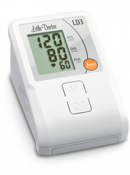 Tensiometru electronic de brat Little Doctor LD3, Afisaj LCD, Memorare 90 de valori, Alb [3]