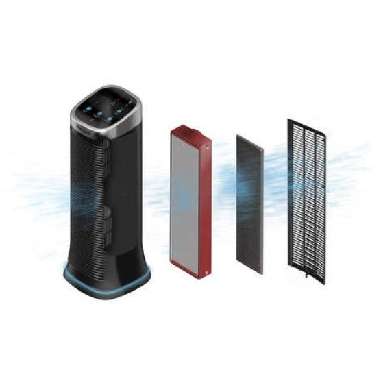 Purificator de aer Honeywell Air Genius 5, filtru reutilizabil, 5 moduri de filtrare, Negru [3]