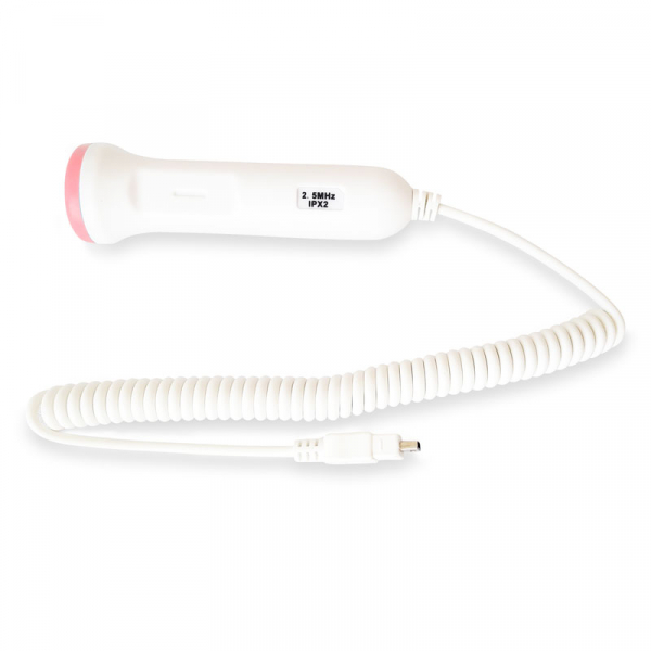 Monitor Fetal Doppler RedLine AD51A, pentru monitorizarea functiilor vitale, alb/roz [3]