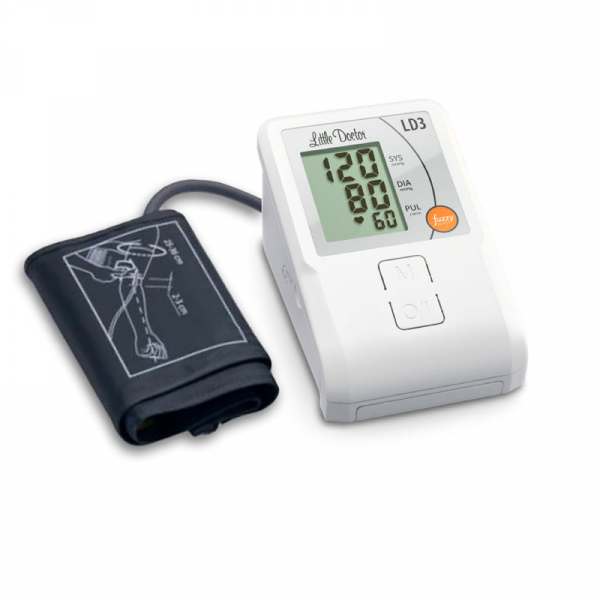 Tensiometru electronic de brat Little Doctor LD3, Afisaj LCD, Memorare 90 de valori, Alb [5]