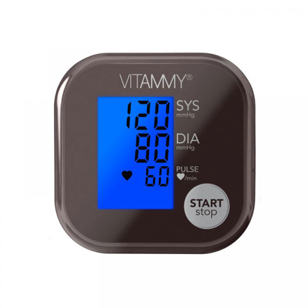 Tensiometru electronic de brat VITAMMY Ultra Beat, manseta 22-42 cm, Chocolate/Metalic [2]