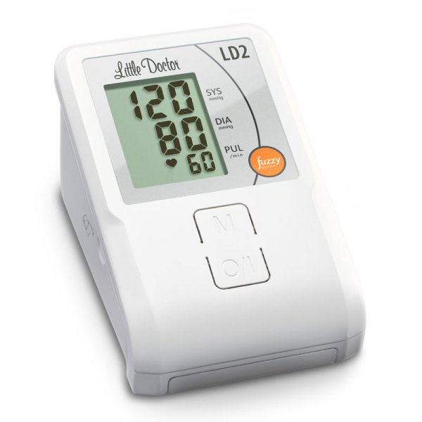 Tensiometru de brat Little Doctor LD2, semiautomat, afisaj LCD, memorare 90 de valori, alb [2]