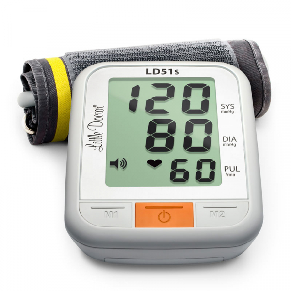 Tensiometru de brat Little Doctor LD 51S, anuntare vocala limba romana, adaptor inclus, validat clinic, potrivit pentru nevazatori [2]