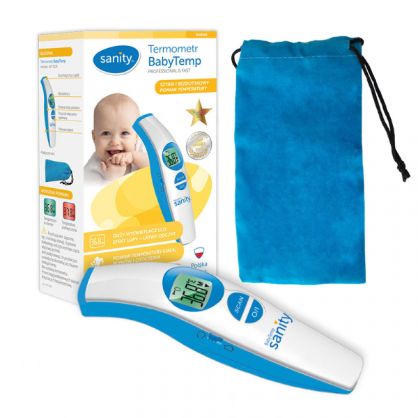 Termometru de frunte, fara contact cu scanare infrarosu Sanity BabyTemp [2]