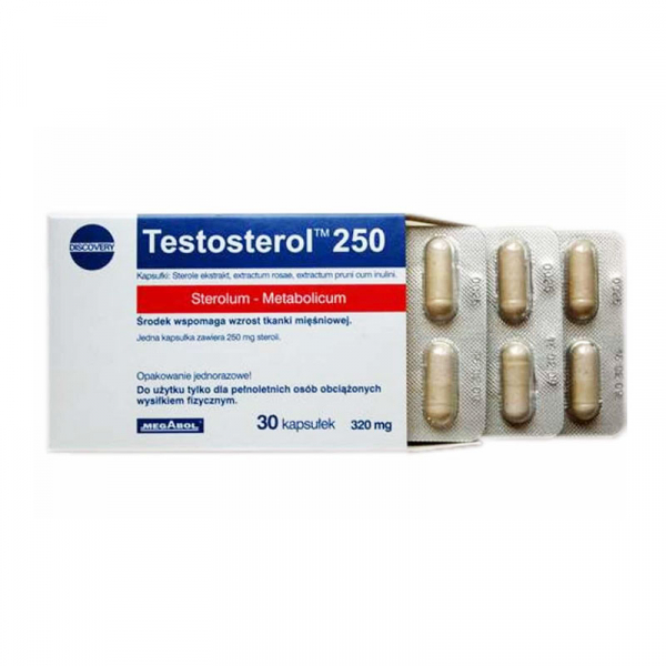 Capsule Megabol Testosterol 250, 30 cps, puternic anabolizant natural, creste nivelul de testosteron [3]