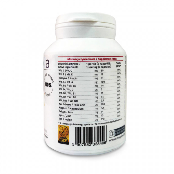 Capsule vitamine Megabol VITaMIN’a, 90 cps [2]