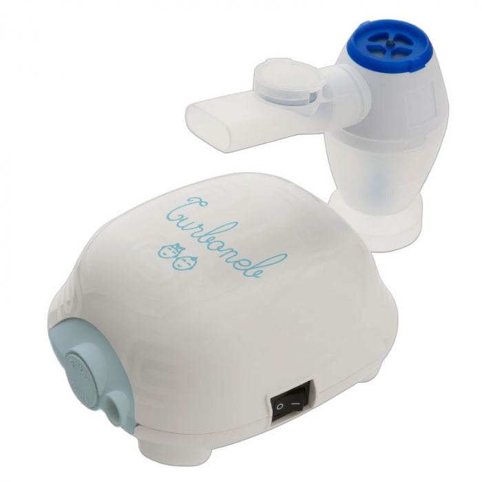 Aparat aerosoli 3A Health Care Turboneb PRO, fabricat in Italia, nebulizator cu compresor, masca copii reglabila, geanta transport, furtun 6 m [3]
