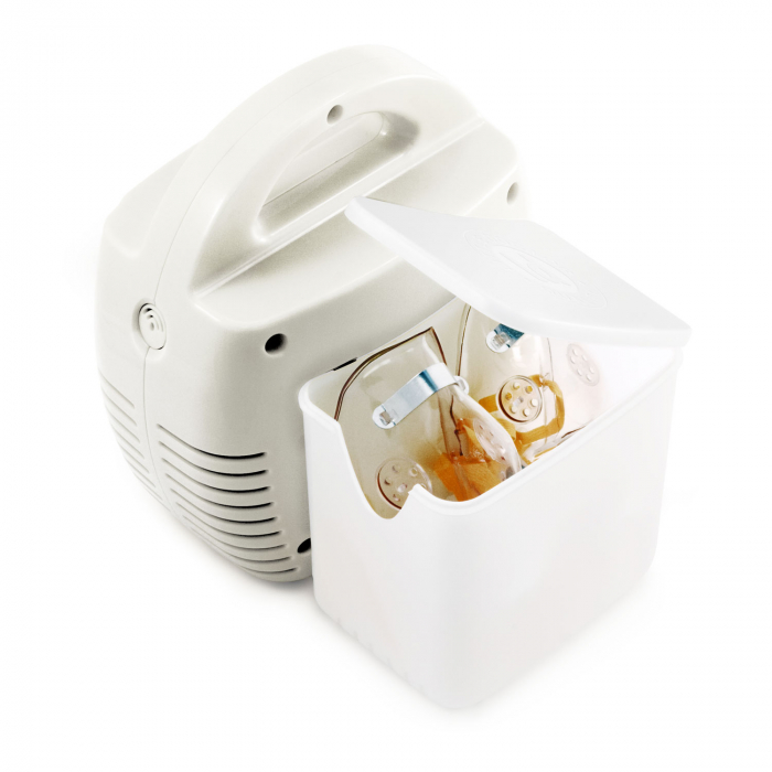 Aparat aerosoli cu compresor Little Doctor LD 211C, cutie pentru accesorii, 3 dispensere, 3 masti [3]