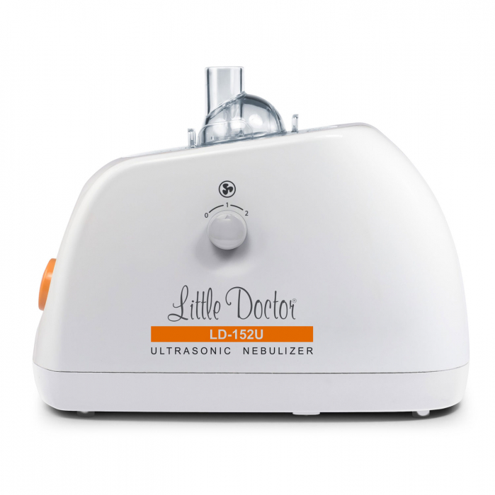 Aparat aerosoli cu ultrasunete Little Doctor LD-152U, debit si particule reglabile, Alb [2]