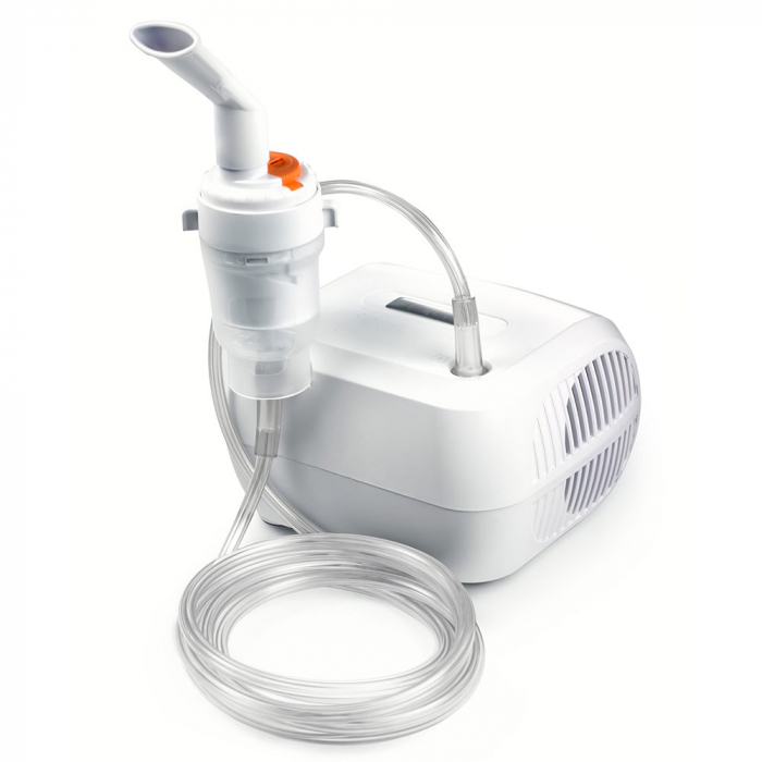 Aparat aerosoli Little Doctor LD-220mC, nebulizator cu compresor, design compact, 3 moduri de nebulizare, masca bebelusi, copii si adulti, Alb [2]