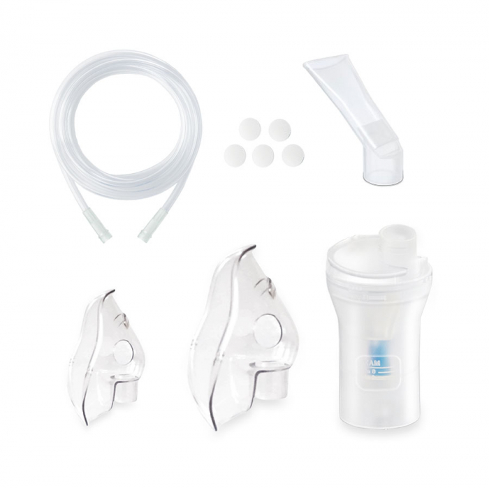 Aparat aerosoli RedLine NB-230C, masca copii si adulti, particule 3 microni, nebulizator inhalator cu compresor [3]