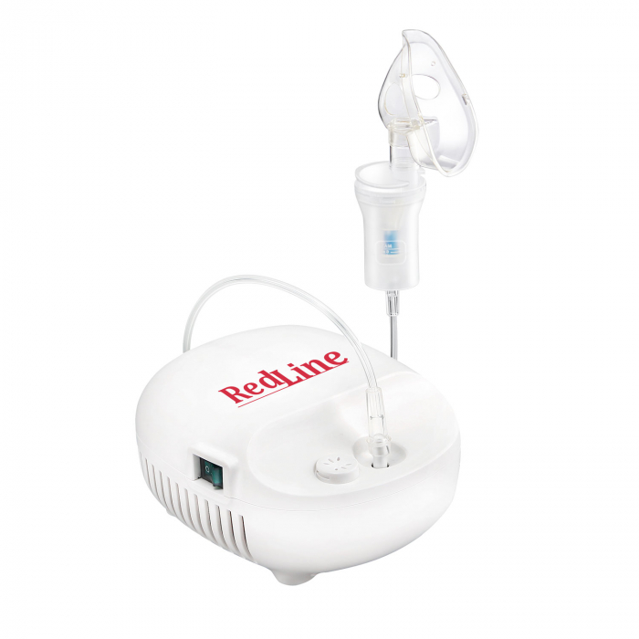 Aparat aerosoli RedLine NB-230C, masca copii si adulti, particule 3 microni, nebulizator inhalator cu compresor [5]