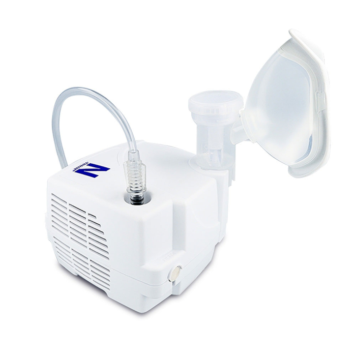 Aparat de aerosoli Novama N, nebulizator cu compresor, functionare continua, sistem de economisire a medicamentului, fabricat fara bisfenol (BPA) si ftalati, masca copii si adulti SoftTouch, mustiuc [7]