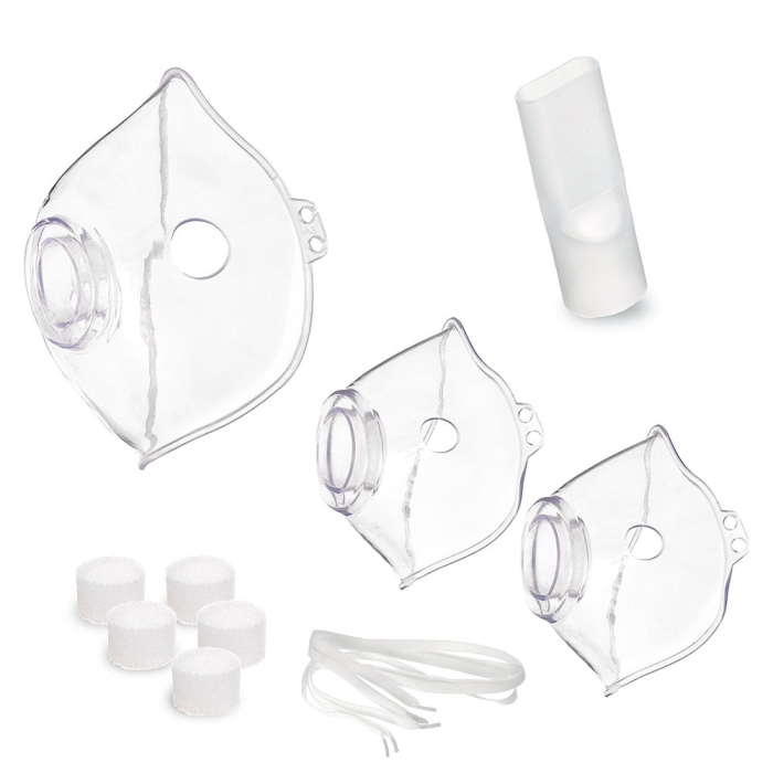 Aparat de aerosoli Vitammy eNEB, nebulizator cu compresor, 3 moduri de nebulizare, 3 masti, piesa bucala, furtun de 1.6 m, 5 filtre aer, oprire automata [5]