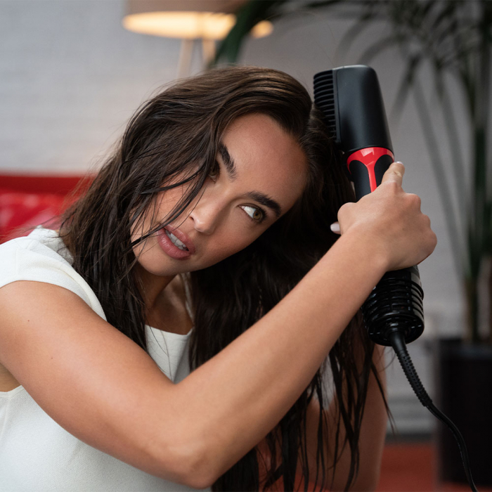 Aparat de coafat multifunctional REVLON One-Step Blow-Dry Multi Styler RVDR5333E, 3 capete detasabile, 4 trepte temperatura, pentru toate tipurile si lungimile de par [10]