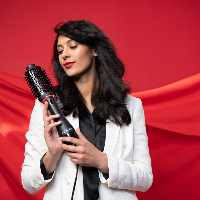 Aparat de coafat multifunctional REVLON One-Step Blow-Dry Multi Styler RVDR5333E, 3 capete detasabile, 4 trepte temperatura, pentru toate tipurile si lungimile de par [16]