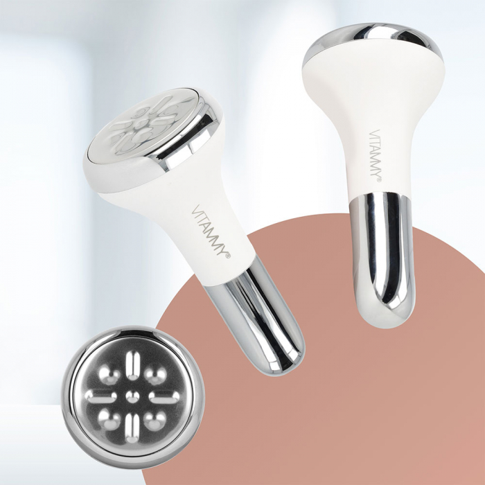 Aparat de masaj facial multifunctional Vitammy Smufa, pentru curatare, hidratare, hranire, lifting si efect anti-imbatranire, tehnologie cu microcurent, activare prin atingere [8]
