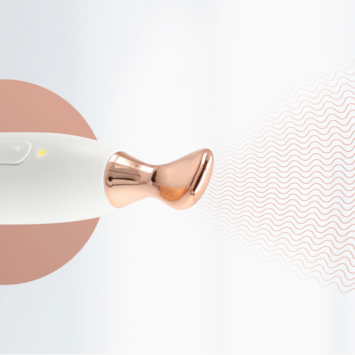Aparat de masaj sonic Vitammy Liva, pentru ingrijirea zonei ochilor si buzelor, 13.000 vibratii sonice/min, 2 moduri de operare, cablu mini USB [8]