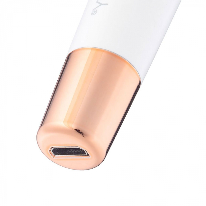 Aparat de masaj sonic Vitammy Liva, pentru ingrijirea zonei ochilor si buzelor, 13.000 vibratii sonice/min, 2 moduri de operare, cablu mini USB [5]