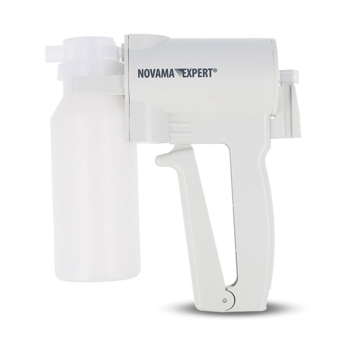Aspirator medical manual tip pistol Novama Expert MSUX 7B-1, portabil, 3 tuburi de aspiratie diferite, 200 ml, fara alimentare, husa inclusa [2]