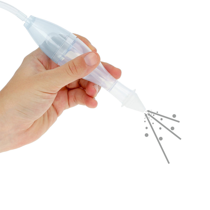Aspirator nazal Vitammy Katarino, cu conectare la aspiratorul de uz casnic, varf moale din silicon, eficient si igienic, perie de curatare [7]