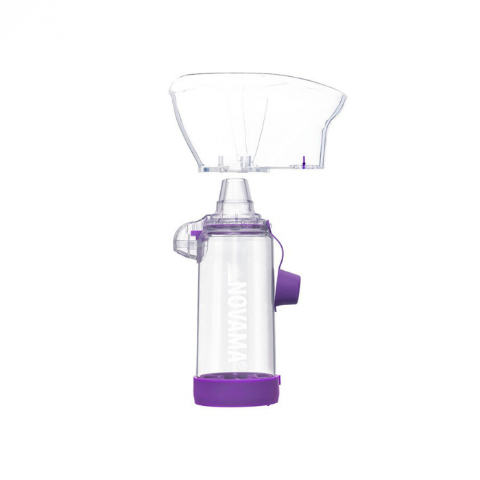 Camera de inhalare Novama Pulma III, cu masca 5 ani - adult, capacitate de 175 ml, fabricata din material antistatic ABS, fara BPA si latex [2]